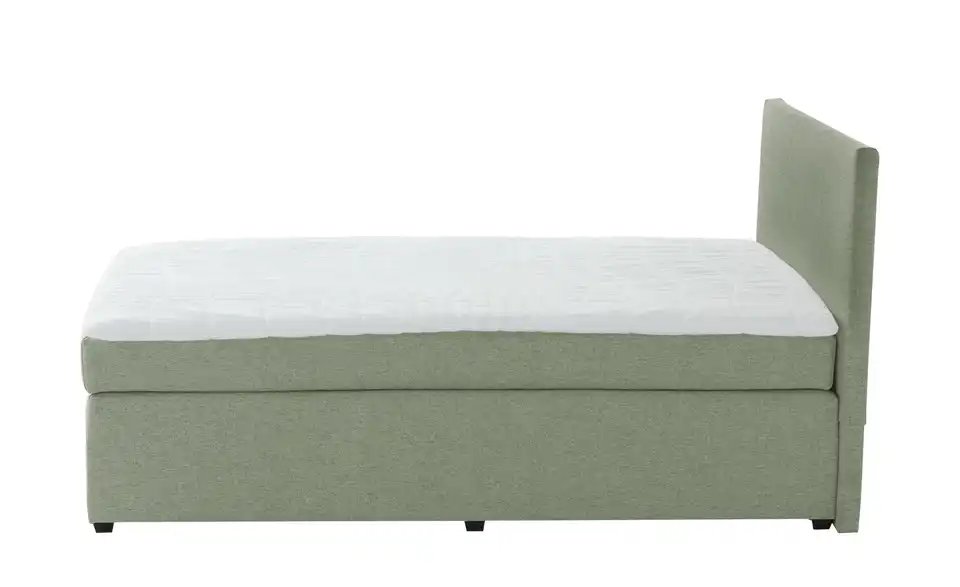 Boxspringbett mit Matratze und Topper, H3, Profilansicht