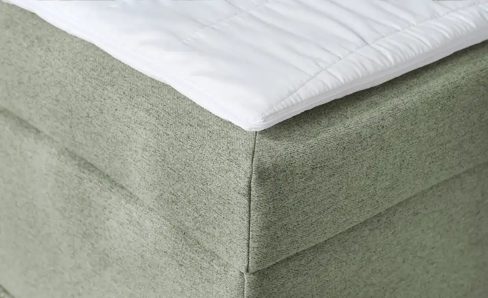 Boxspringbett mit Matratze und Topper, H3, Detailansicht