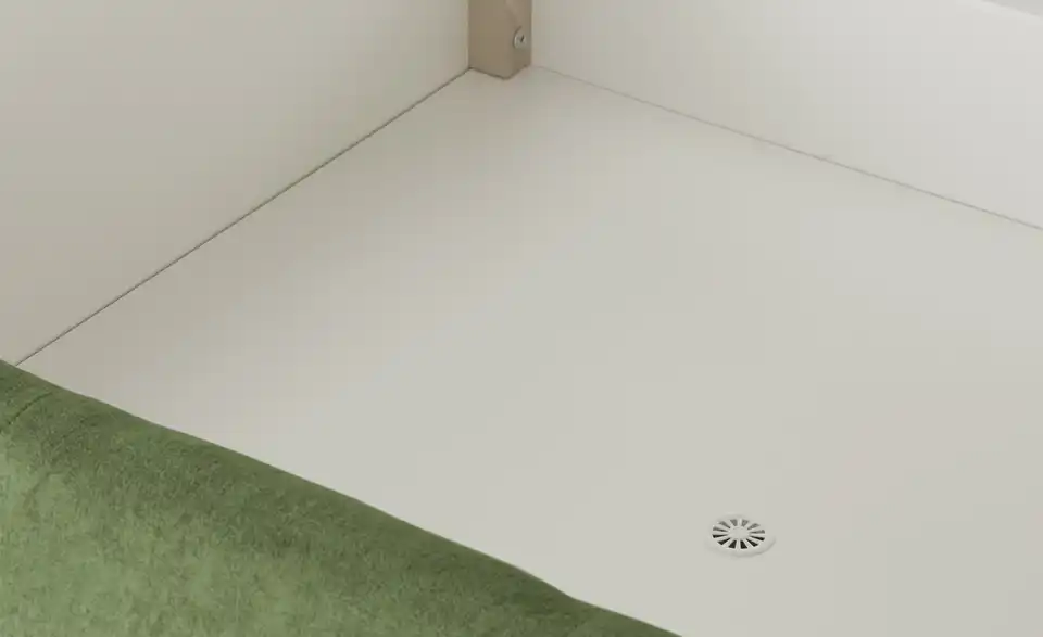 Polsterbett mit Bettkasten, Detailansicht