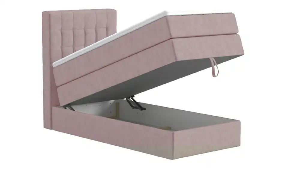 Boxspringbett mit Bettkasten, Funktionsansicht