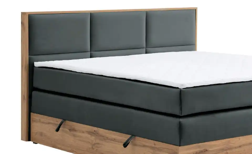 Boxspringbett mit Bettkasten, Detailansicht