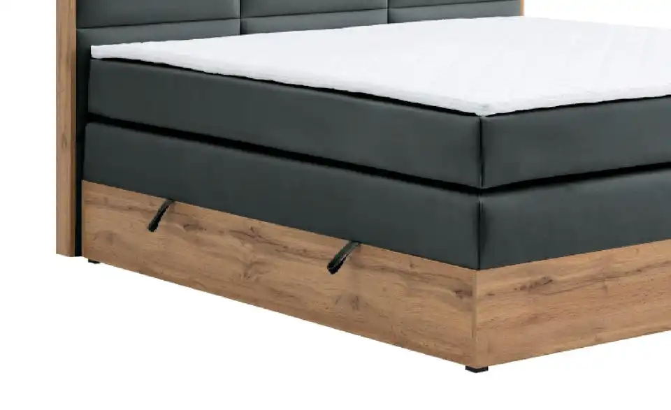 Boxspringbett mit Bettkasten, Detailansicht