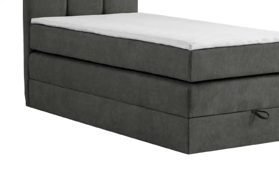 Boxspringbett mit Bettkasten, Detailansicht