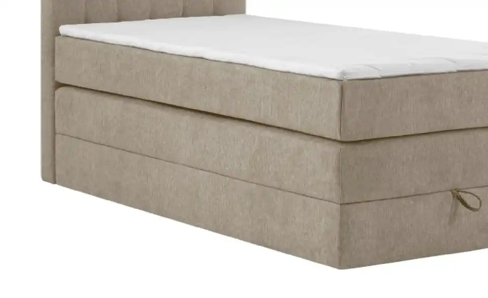 Boxspringbett mit Bettkasten, Detailansicht