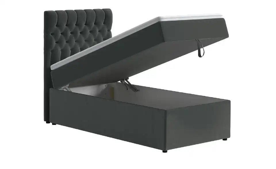 Boxbett mit Bettkasten, Funktionsansicht