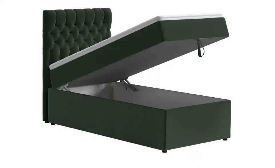 Boxbett mit Bettkasten, Funktionsansicht