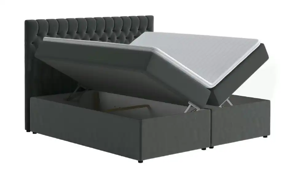 Boxbett mit Bettkasten, Funktionsansicht