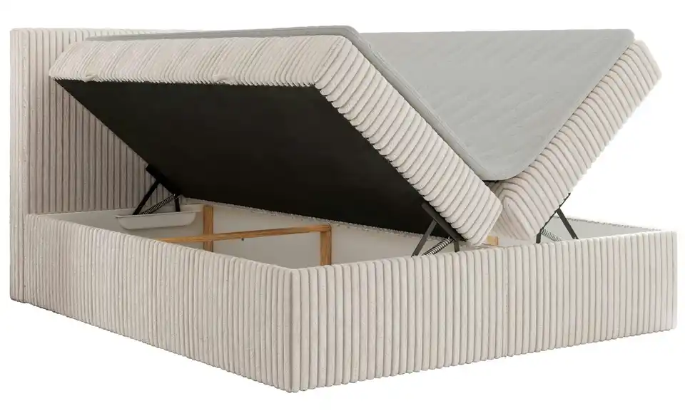 Boxbett mit Bettkasten, Detailansicht