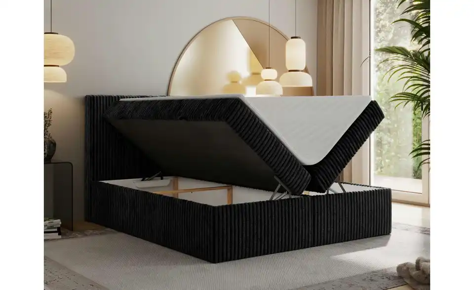 Boxbett mit Bettkasten, Funktionsansicht