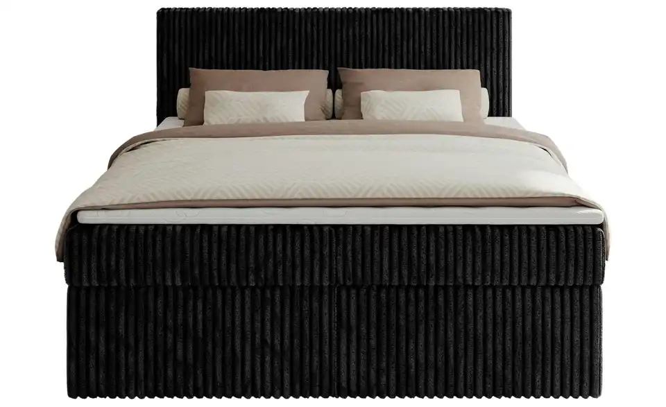 Boxbett mit Bettkasten, Frontansicht