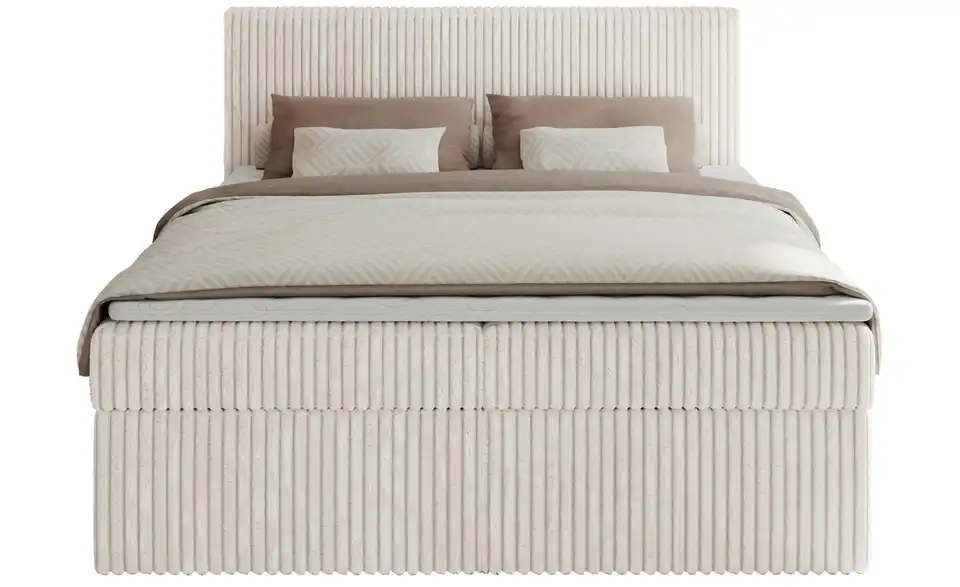 Boxbett mit Bettkasten, Frontansicht