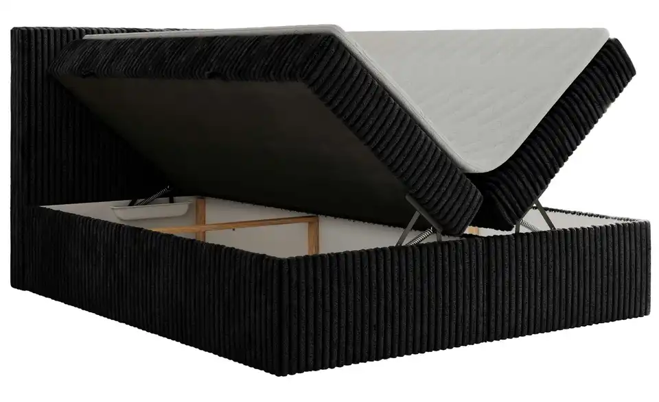 Boxbett mit Bettkasten, Detailansicht