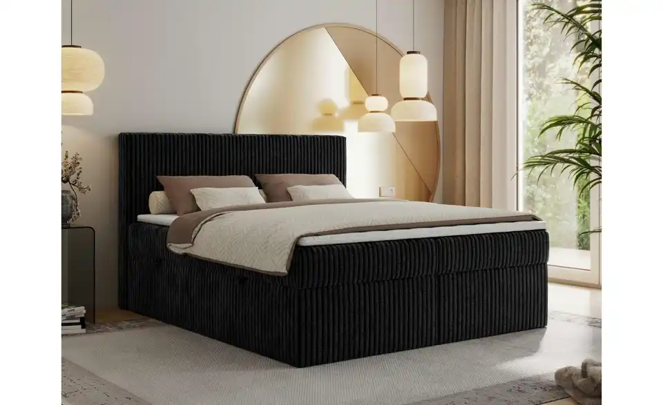 Boxbett mit Bettkasten, in Wohnsituation