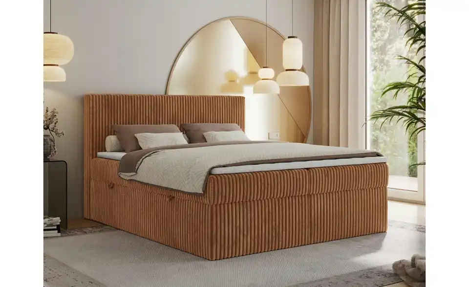 Boxbett mit Bettkasten, in Wohnsituation