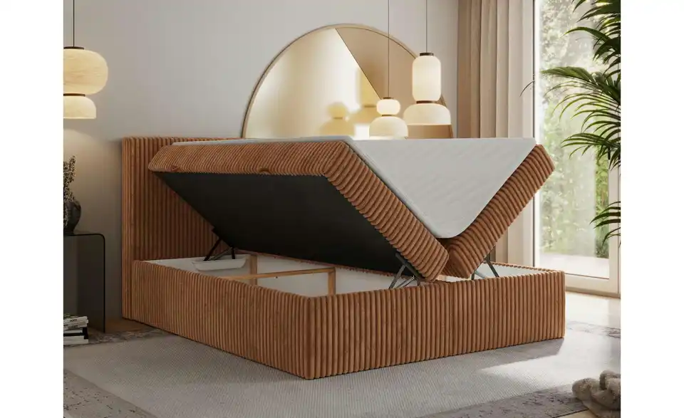 Boxbett mit Bettkasten, Funktionsansicht