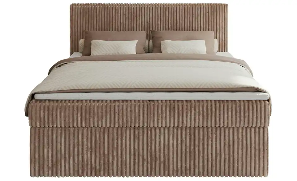 Boxbett mit Bettkasten, Frontansicht