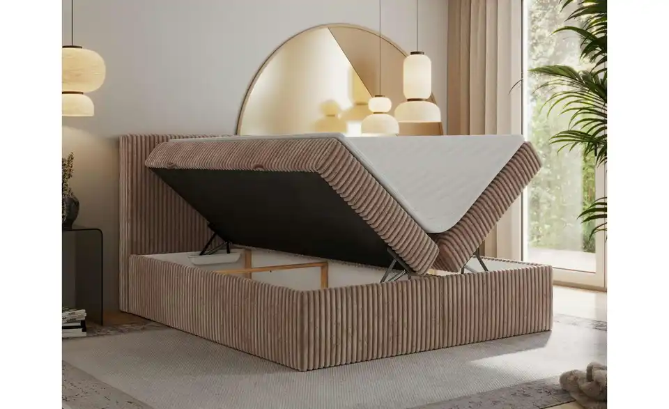 Boxbett mit Bettkasten, Funktionsansicht