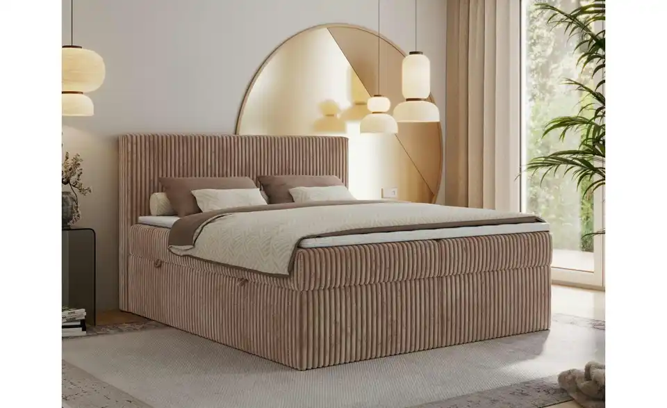 Boxbett mit Bettkasten, in Wohnsituation