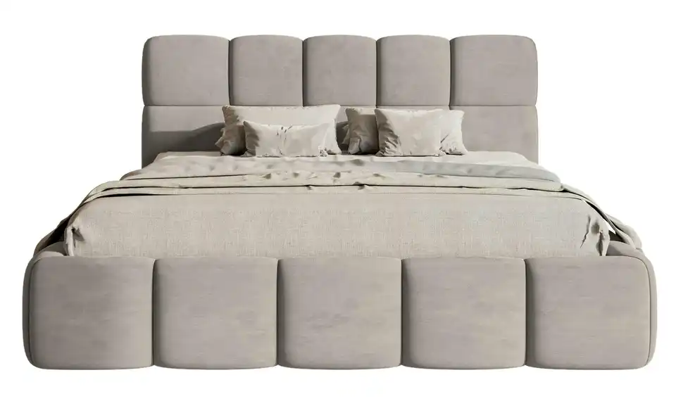 Selsey Polsterbett mit Lattenrost, Frontansicht