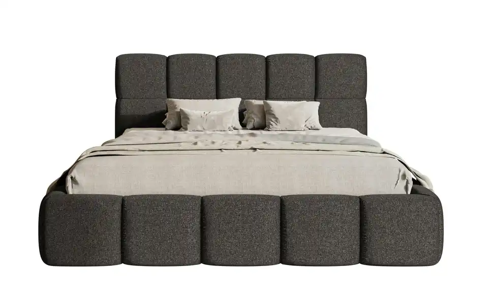Selsey Polsterbett mit Bettkasten, Frontansicht