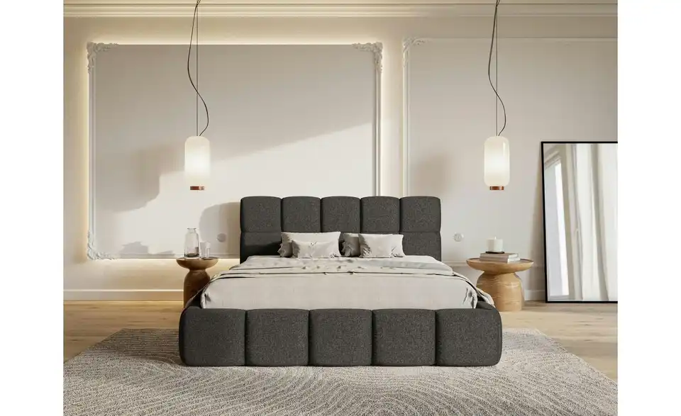 Selsey Polsterbett mit Bettkasten, in Wohnsituation