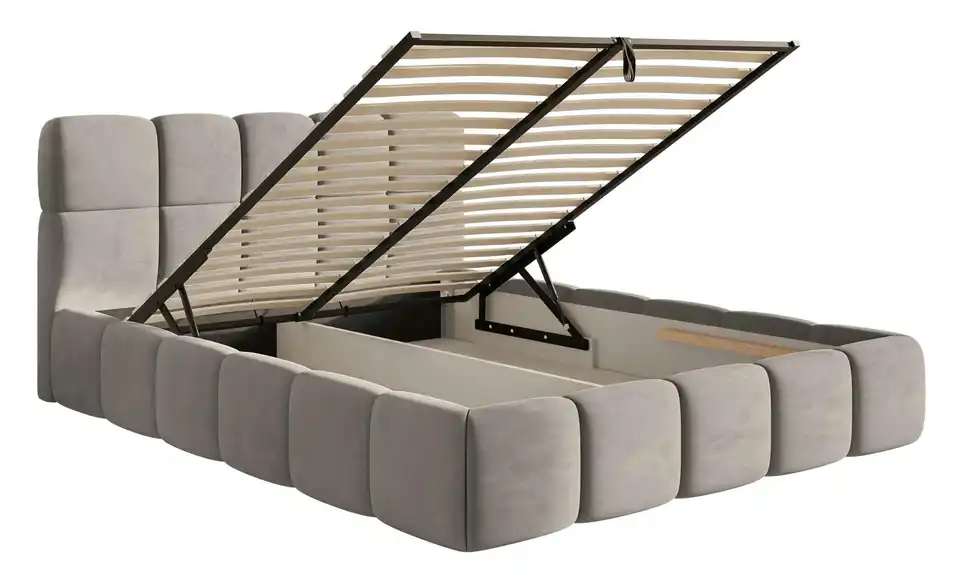Selsey Polsterbett mit Bettkasten, Funktionsansicht