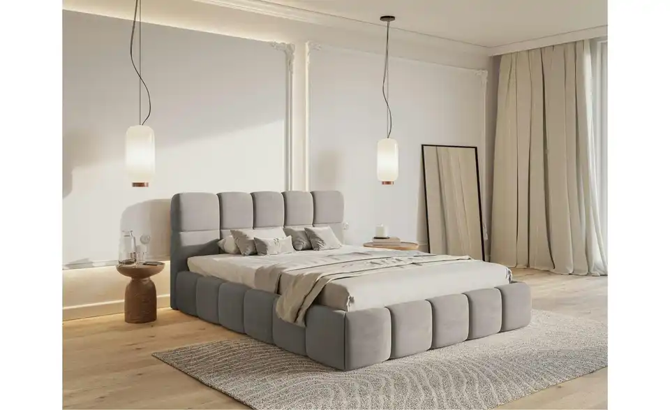 Selsey Polsterbett mit Bettkasten, in Wohnsituation