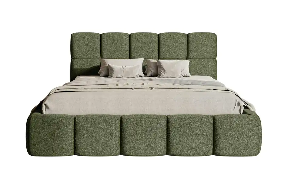 Selsey Polsterbett mit Lattenrost, Frontansicht