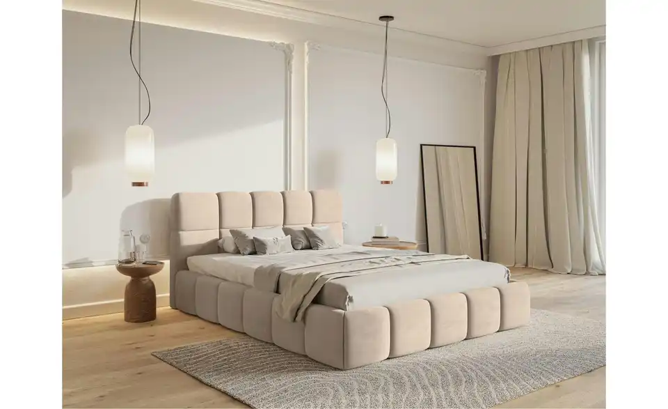 Selsey Polsterbett mit Lattenrost, in Wohnsituation