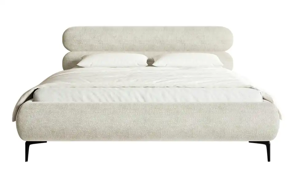 Selsey Polsterbett in Chenille, Frontansicht