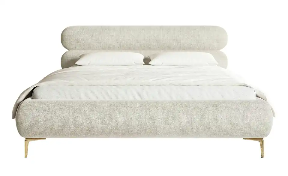 Selsey Polsterbett in Chenille, Frontansicht