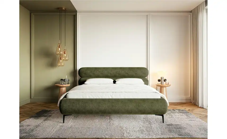 Selsey Polsterbett in Chenille, in Wohnsituation