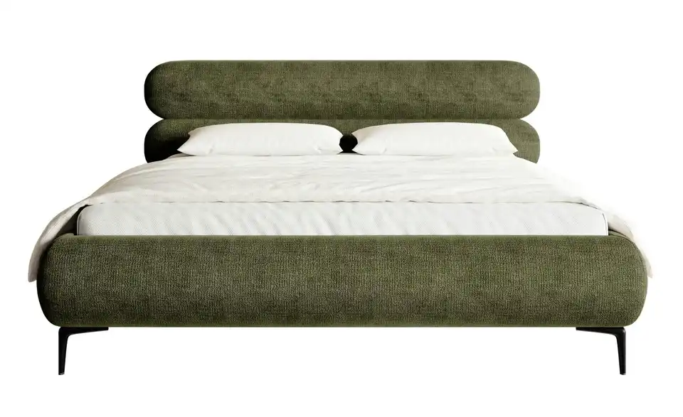 Selsey Polsterbett in Chenille, Frontansicht
