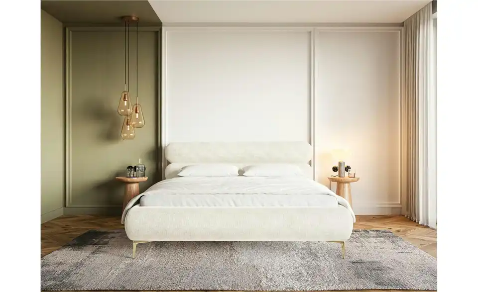 Selsey Polsterbett in Chenille, in Wohnsituation