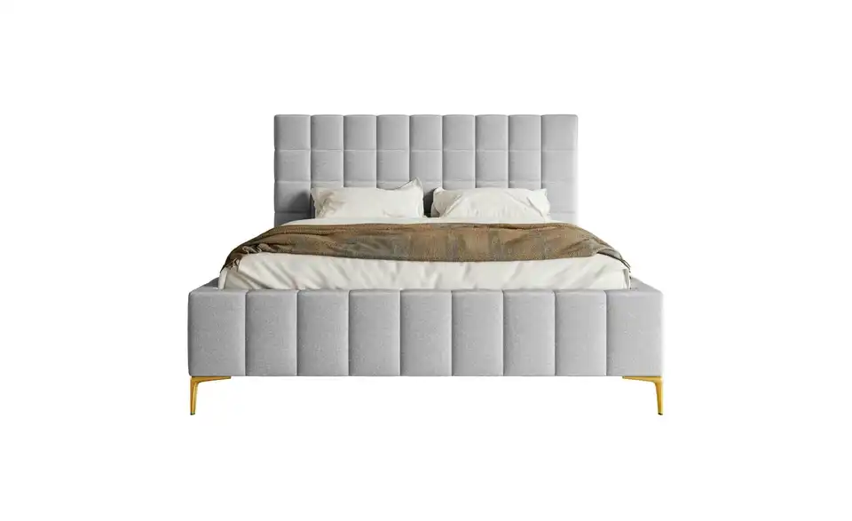 Selsey Polsterbett mit Bettkasten, Frontansicht