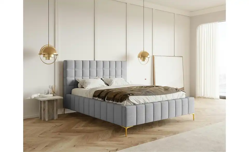 Selsey Polsterbett mit Bettkasten, in Wohnsituation