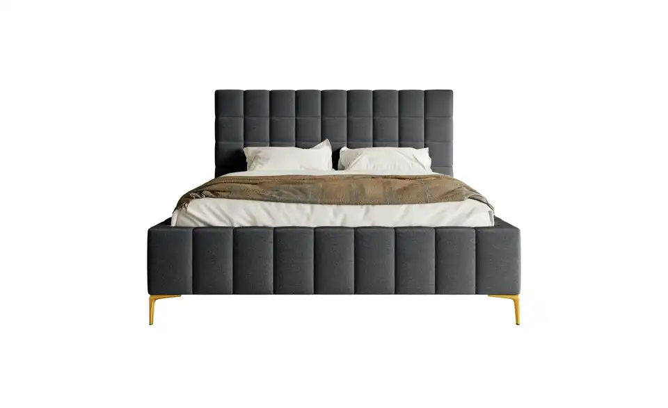 Selsey Polsterbett mit Bettkasten, Frontansicht