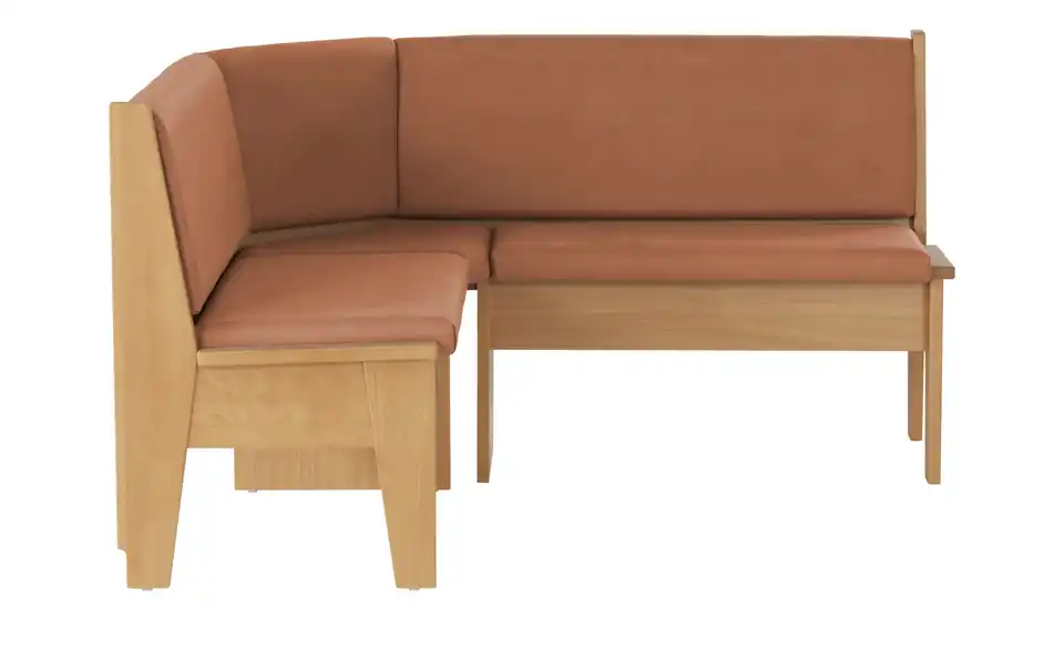 Eckbank, Frontansicht