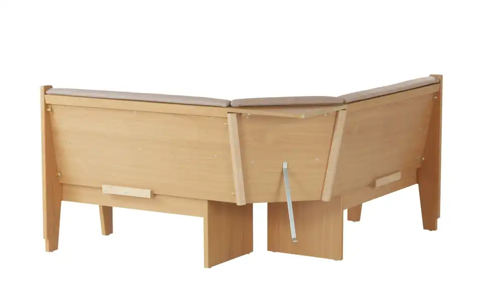 Eckbank, Rückansicht