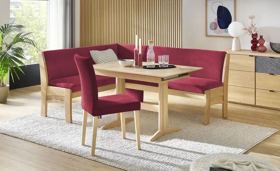 Eckbank mit Stauraum, in Wohnsituation