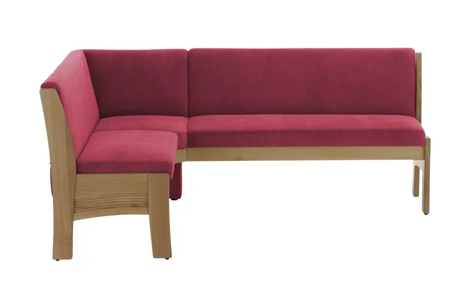 Eckbank mit Stauraum, Frontansicht