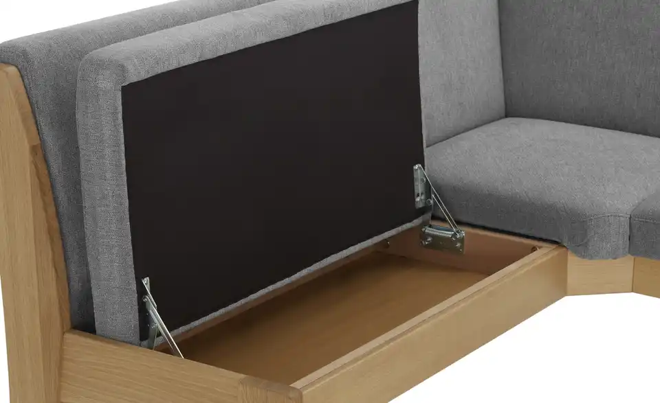 Eckbank mit Stauraum, Detailansicht