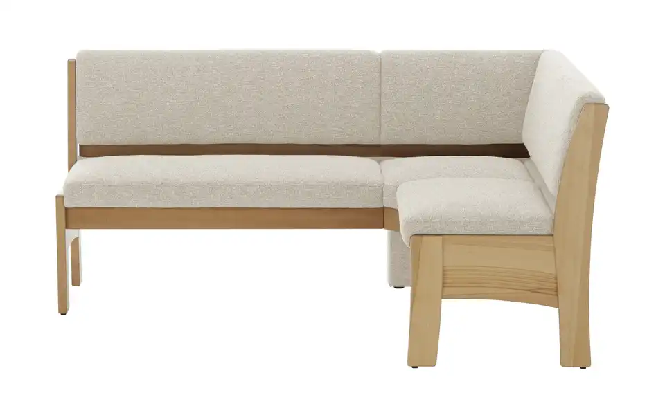 Eckbank mit Stauraum, Frontansicht