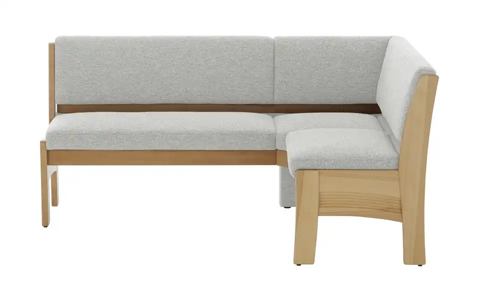 Eckbank mit Stauraum, Frontansicht