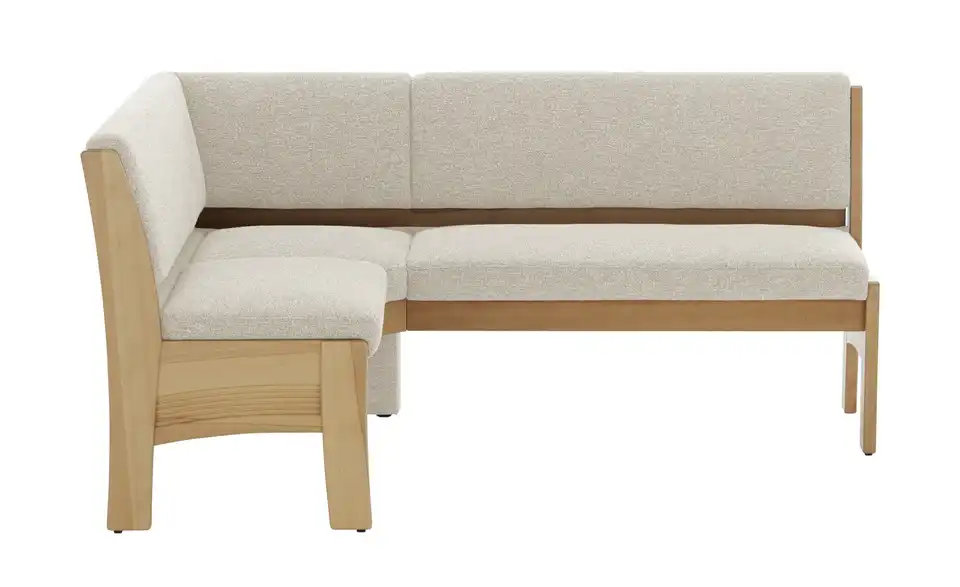 Eckbank mit Stauraum, Frontansicht