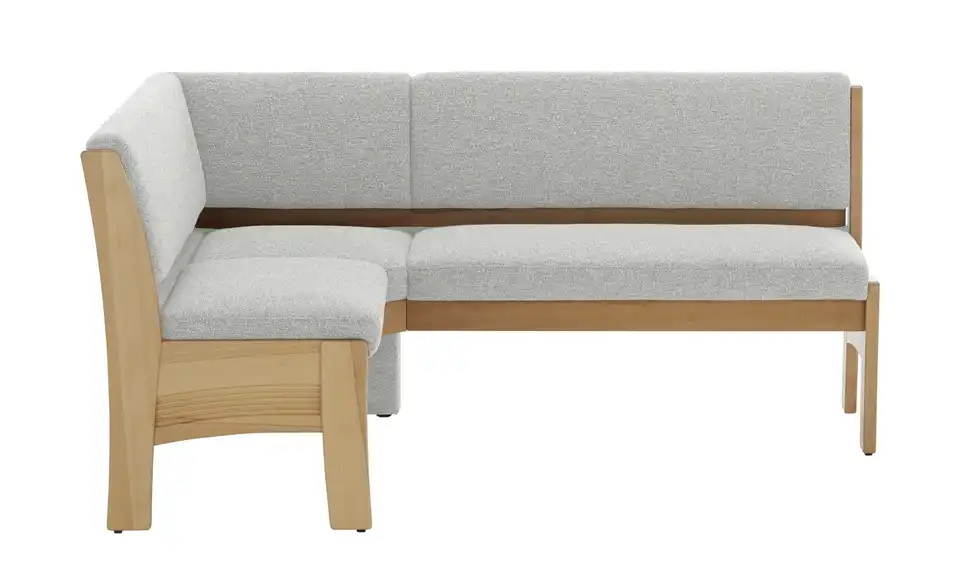 Eckbank mit Stauraum, Frontansicht
