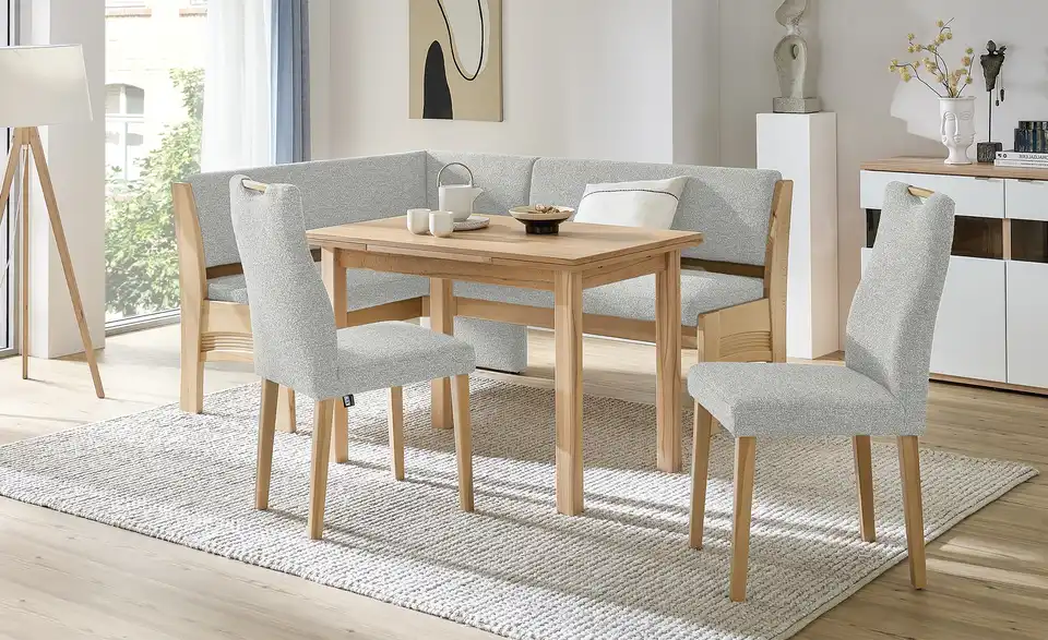 Eckbank mit Stauraum, in Wohnsituation