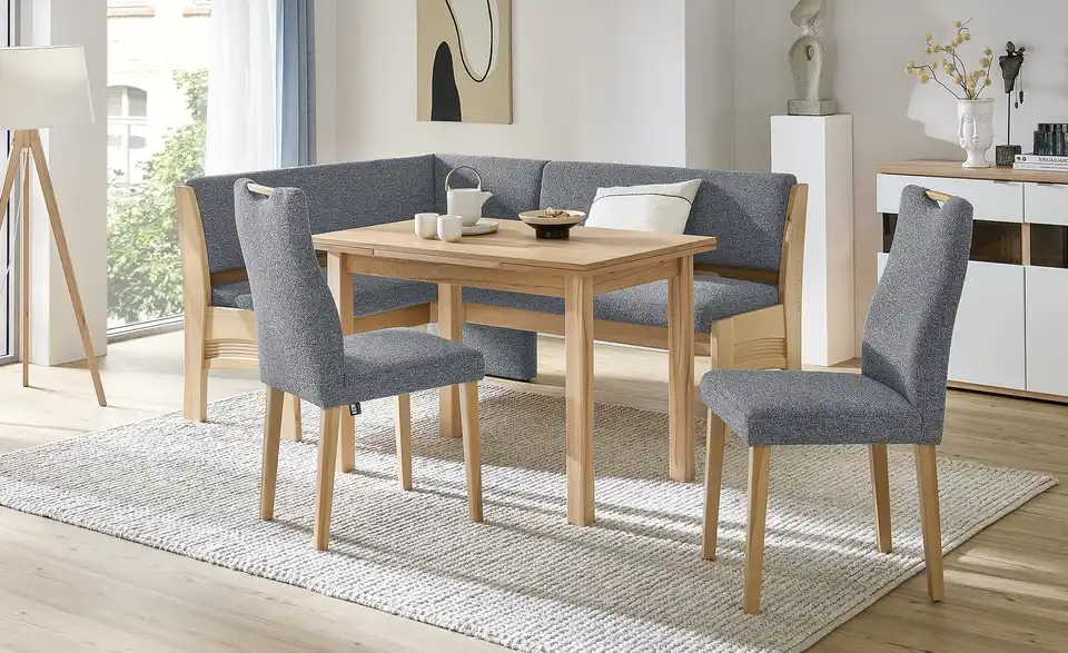 Eckbank mit Stauraum, in Wohnsituation