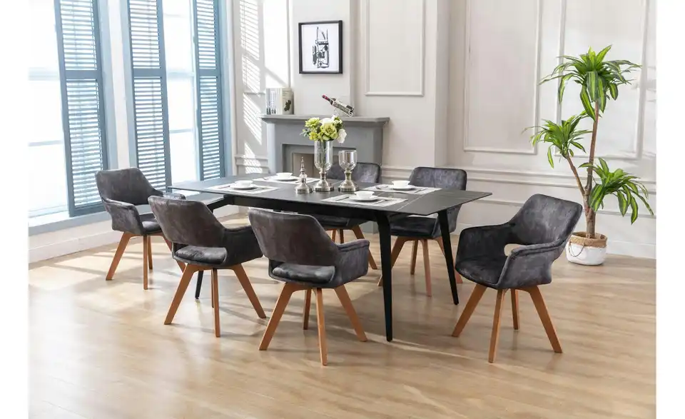 by Living Armlehnenstuhl 2er-Set, in Wohnsituation