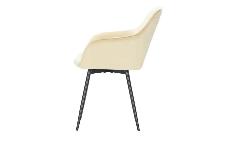 Armlehnstuhl drehbar, Profilansicht